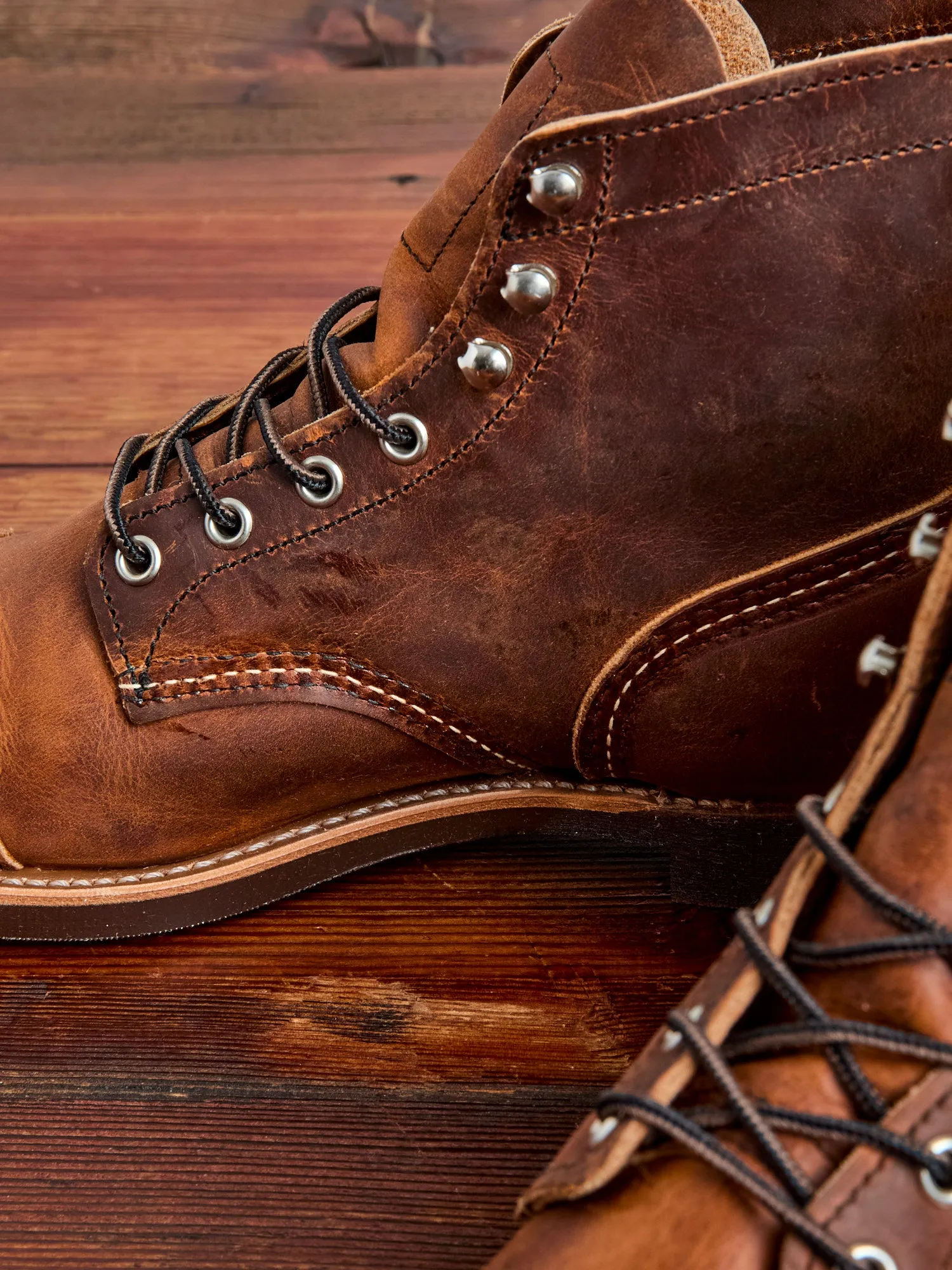 8085 Iron Ranger Boot in Copper Rough & Tough