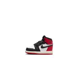 Air Jordan 1 Infants High OG "Black Toe Reimagined" Shoes