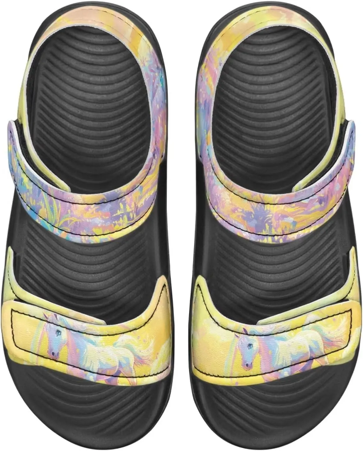 Bling Bling Sandals for Kids Girls US 5 Fashion Summer Dress Shoes Princess Beach Water Shoes Adjustable Outdoor Sport Hiking Sandals