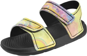Bling Bling Sandals for Kids Girls US 5 Fashion Summer Dress Shoes Princess Beach Water Shoes Adjustable Outdoor Sport Hiking Sandals