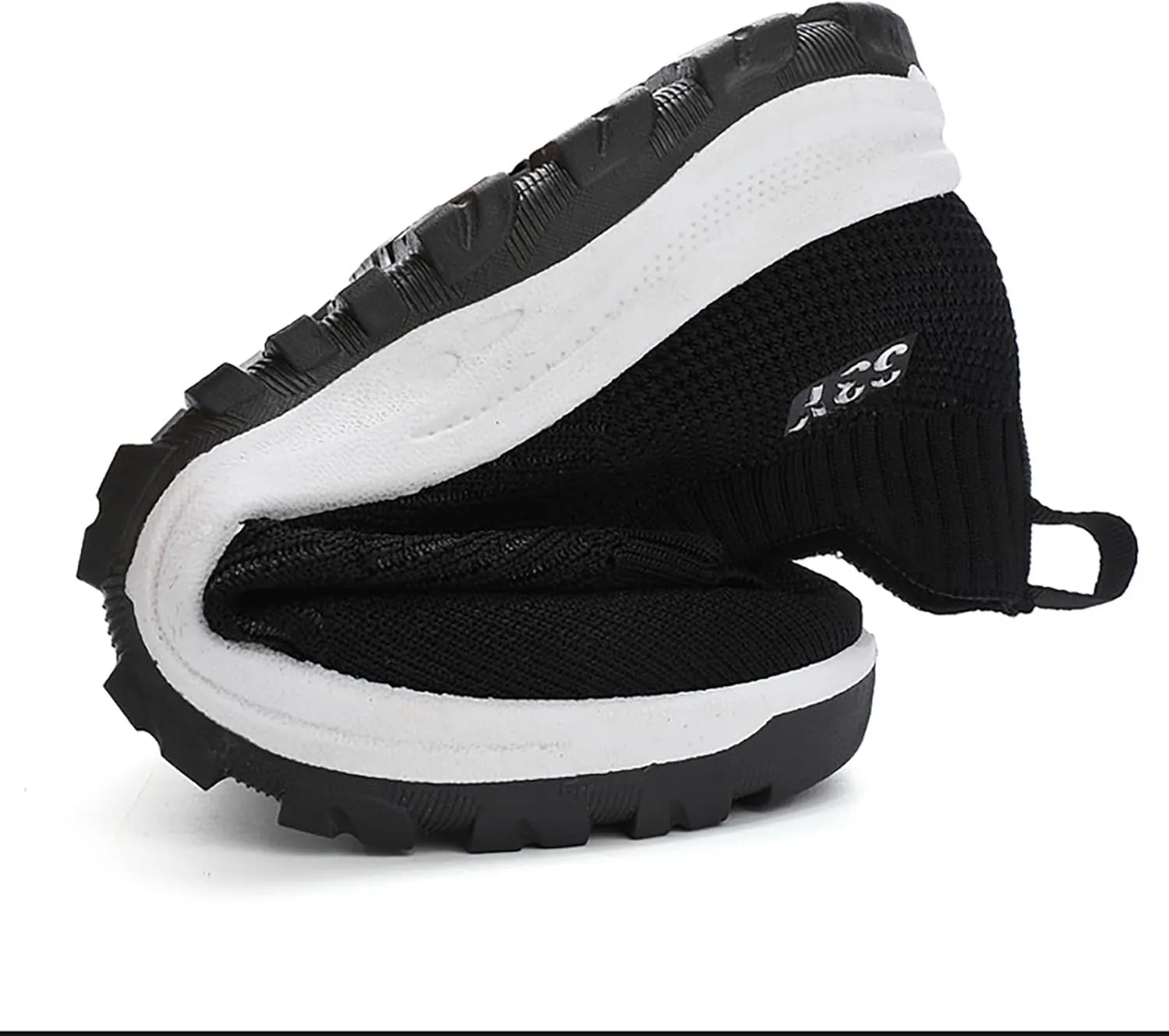 Breathable Mesh Men's Slip on Cushion Running Shoes Ultra Lightweight Comfortable Non Slip Sneakers with Arch Support for Gym Workouts & Outdoor Walking Daily Casual Shoes for Men