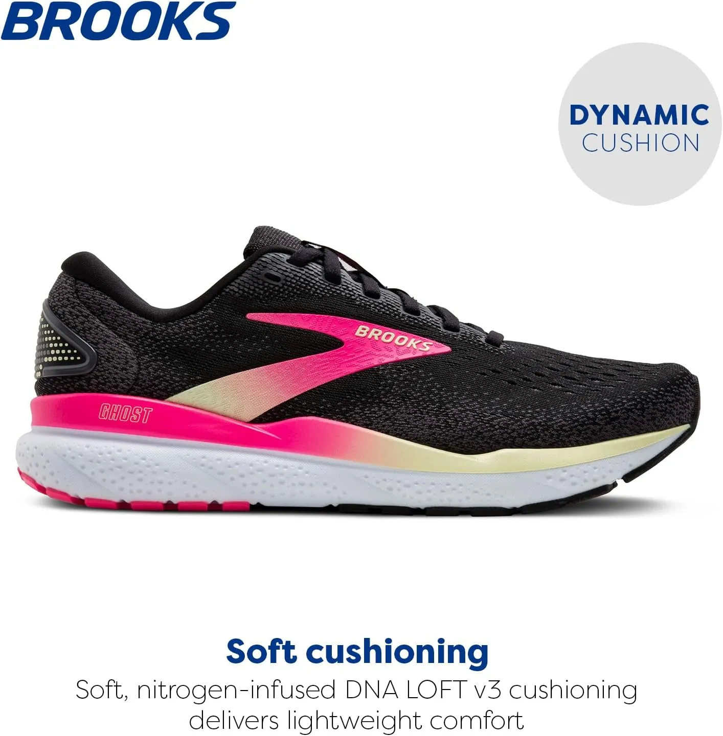 Brooks Womens Ghost 16 Neutral Running Shoe
