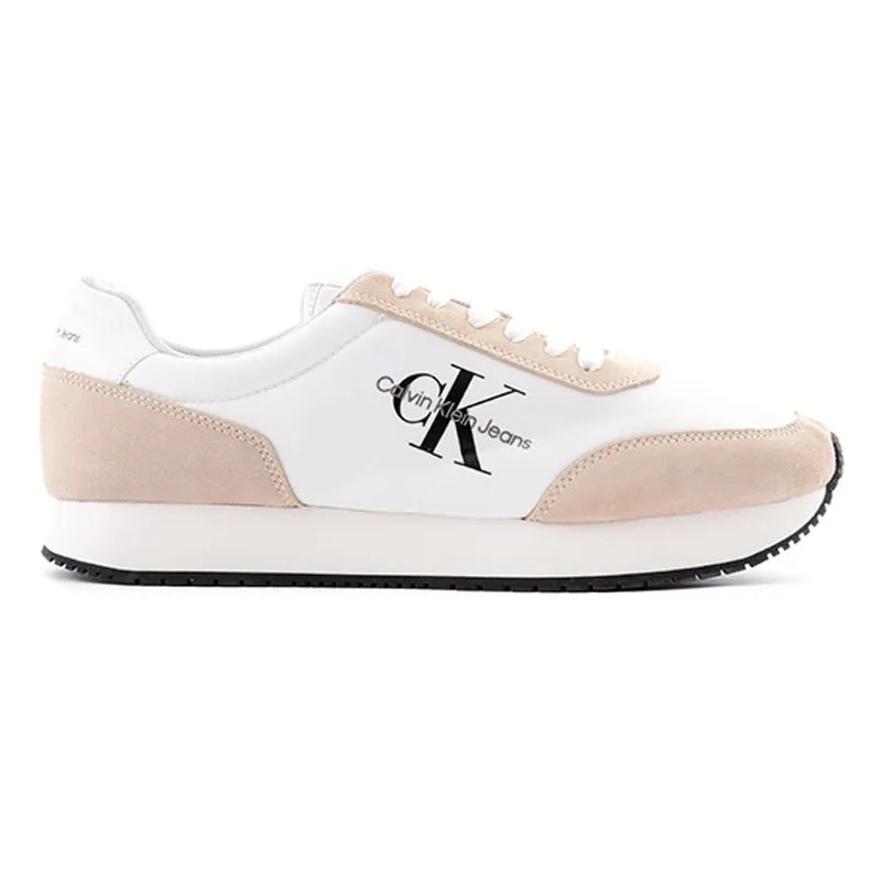 CALVIN KLEIN RETRO RUNNER LACE UP SNEAKER CKM44