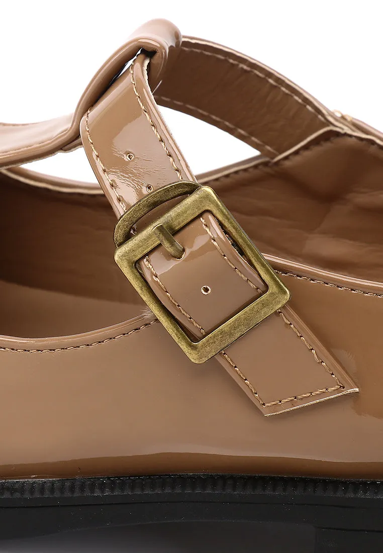 Camryn Rounded Toe Loafers (Tortilla)