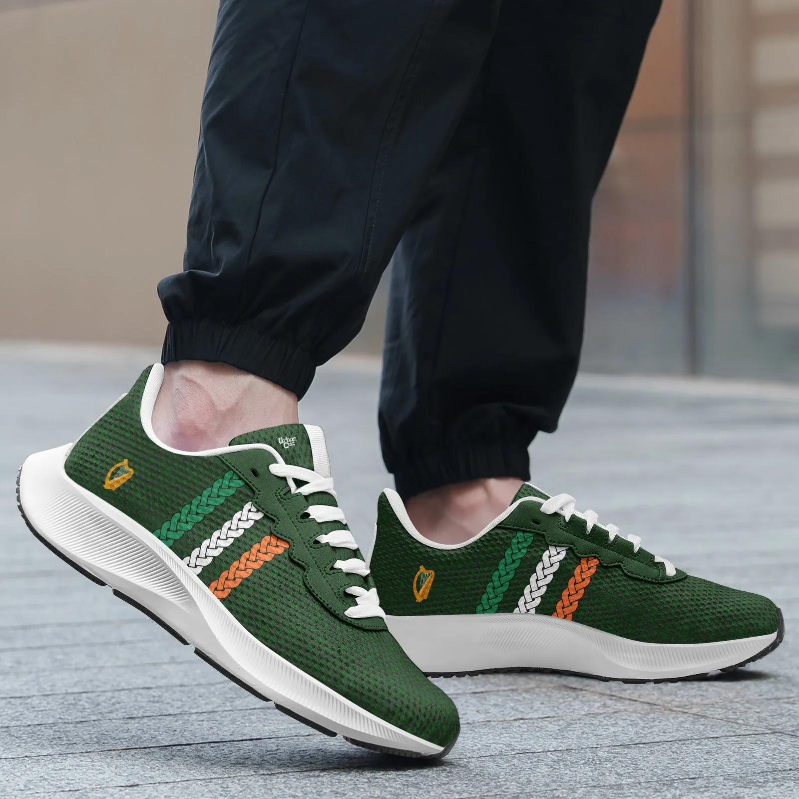 Celtic Storm Mesh Tech Trainers