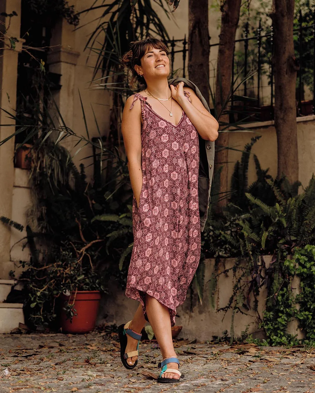 Copetn Jumpsuit - Tile Wine