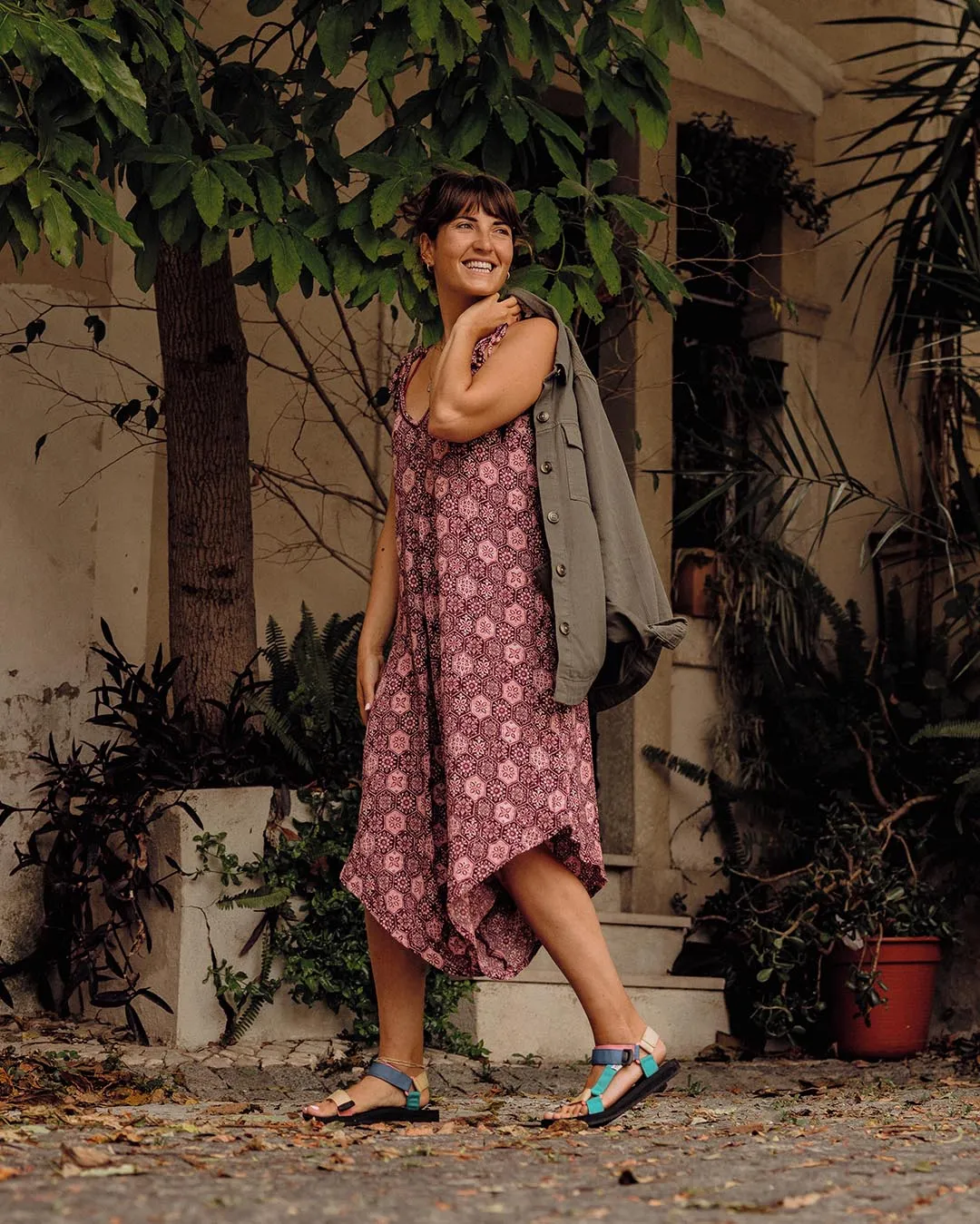 Copetn Jumpsuit - Tile Wine