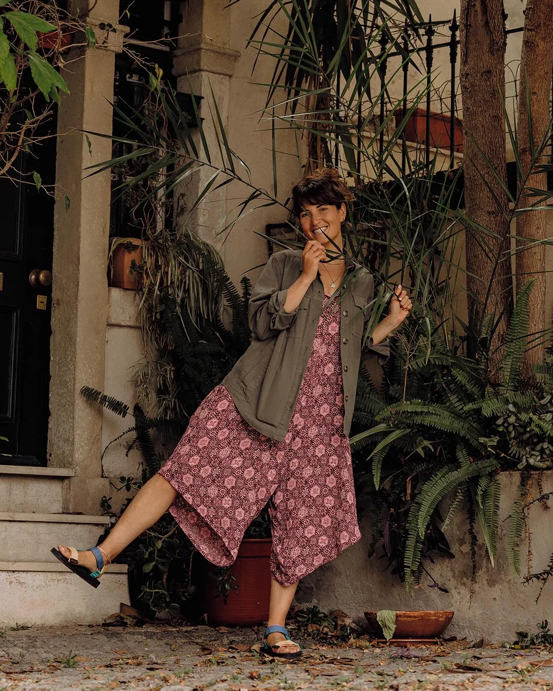 Copetn Jumpsuit - Tile Wine