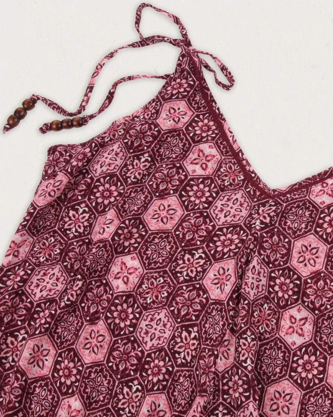 Copetn Jumpsuit - Tile Wine