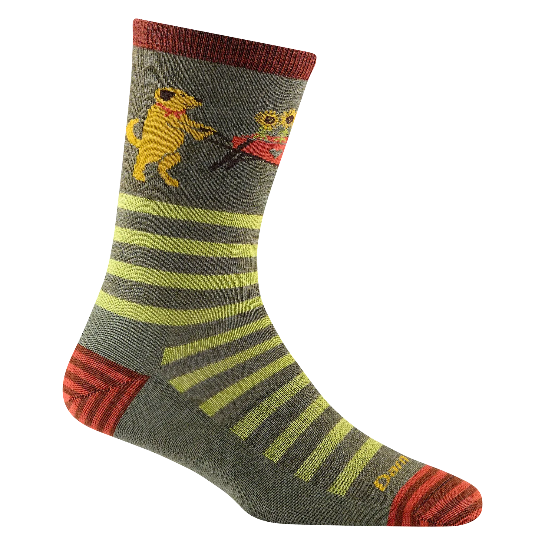 Darn Tough - 6037 Women's Lifestyle Animal Haus Crew Sock Lightweight