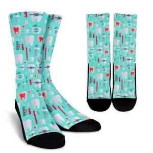 Dentist Pattern Socks