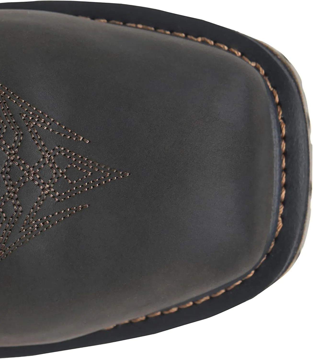 DOUBLE-H Men's Phantom Rider Bruner 11 Waterproof Metguard Wide Square Composite Toe Roper Boots