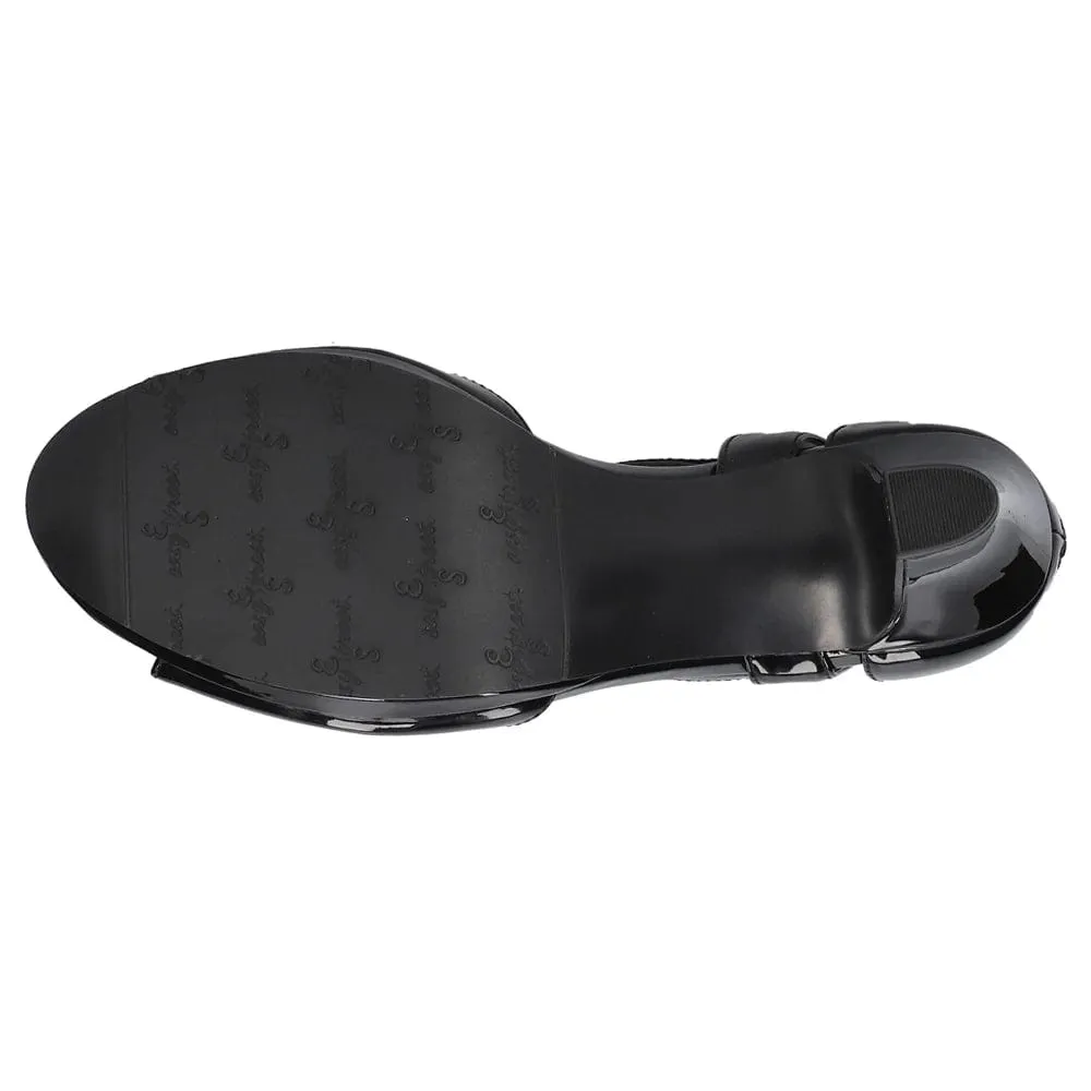 EASY STREET - Flash Wedding Platform T-Strap Sandals