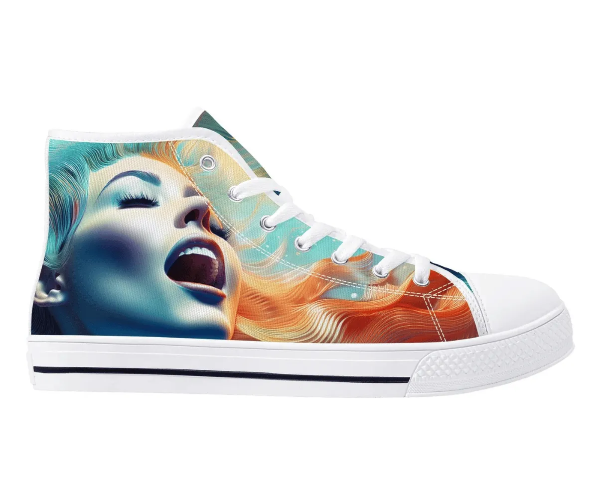 Ecstasy Portrait High Tops