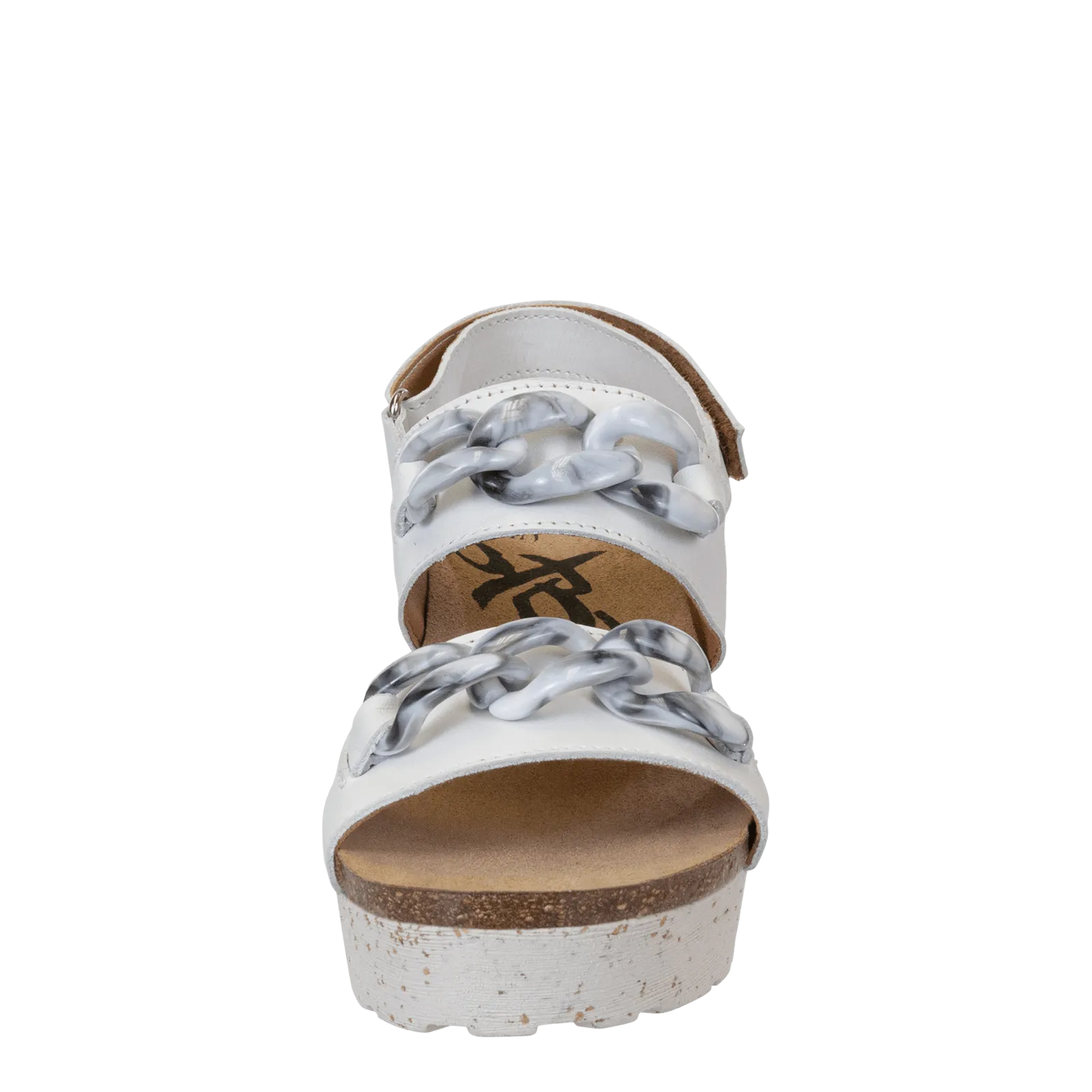 FAIR ISLE in CHAMOIS Wedge Sandals