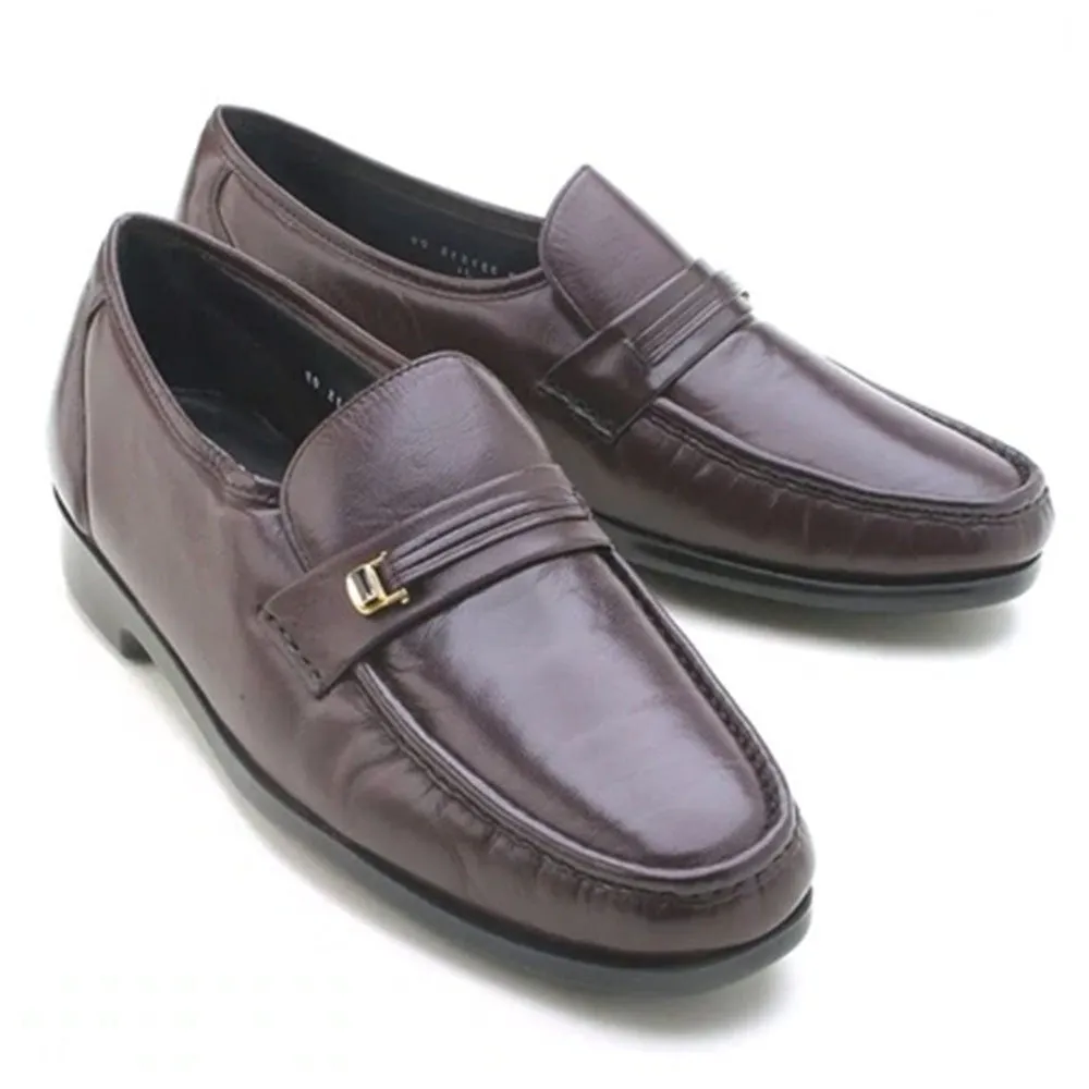 Florsheim Riva Burgundy Moc Toe Bit Loafer