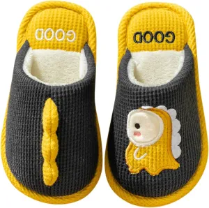 Glitter Moccasins Women Kids Shoes House Slippers Bedroom Slippers Dinosaur Cotton Toddler Girl Slippers Size 12