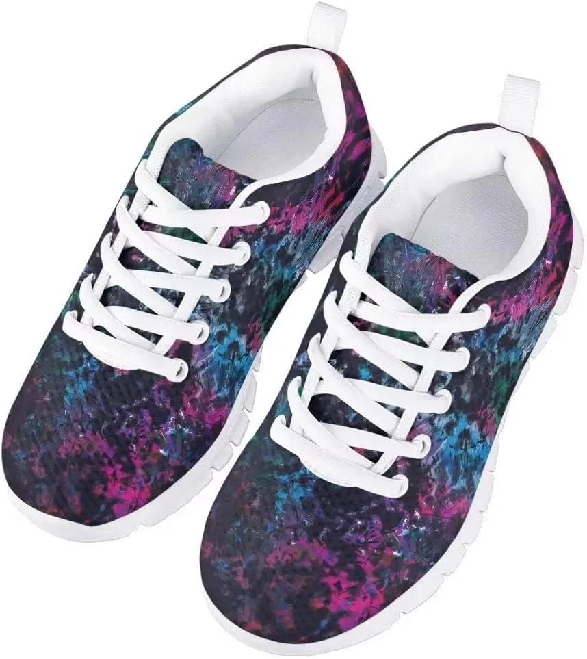 Hawapod Lace Up Sneakers for Girls Casual Fashion Cute Flat Girls' Running Shoes