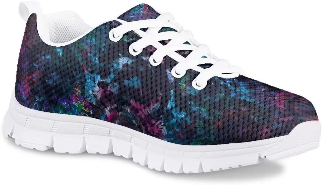 Hawapod Lace Up Sneakers for Girls Casual Fashion Cute Flat Girls' Running Shoes