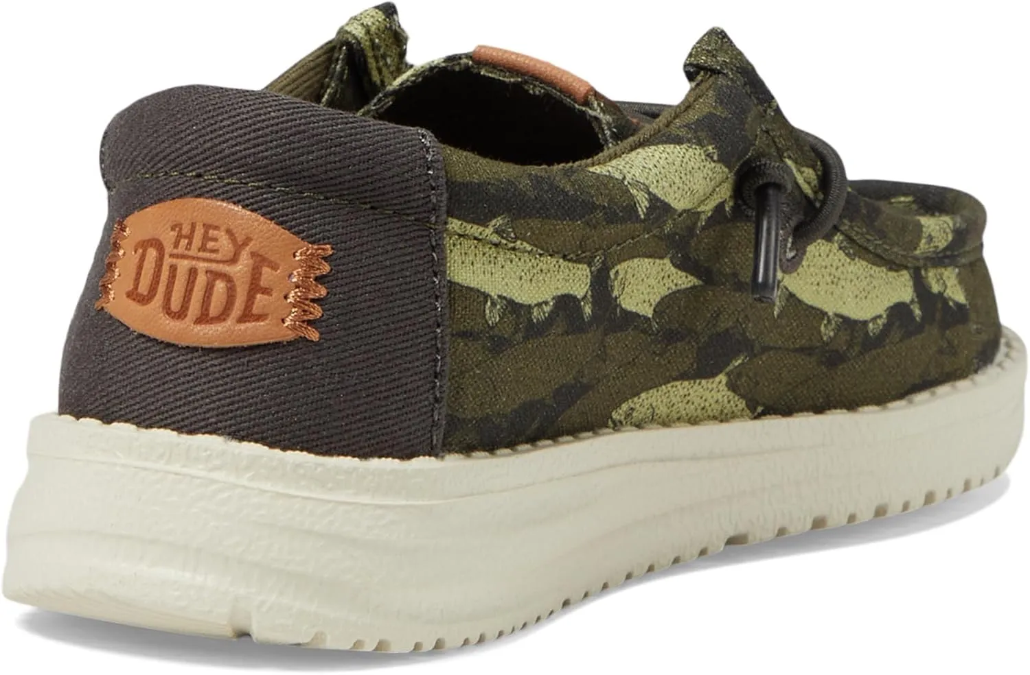 Hey Dude Boy's Wally Fish Camo (Toddler/Little Kid/Big Kid)