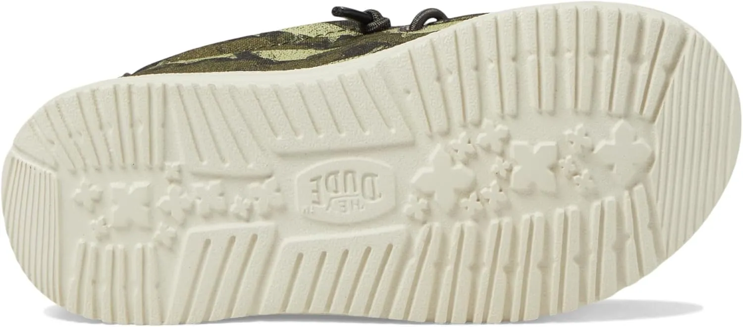 Hey Dude Boy's Wally Fish Camo (Toddler/Little Kid/Big Kid)