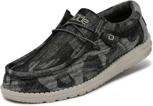 Hey Dude Men's All Wally Styles | Mens Shoes | Men's Lace Up Loafers | Comfortable & Light-Weight