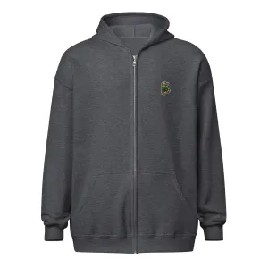 Johnny Xtreme (Skateboarding 2.0) Embroidered Zipped Unisex Hoodie