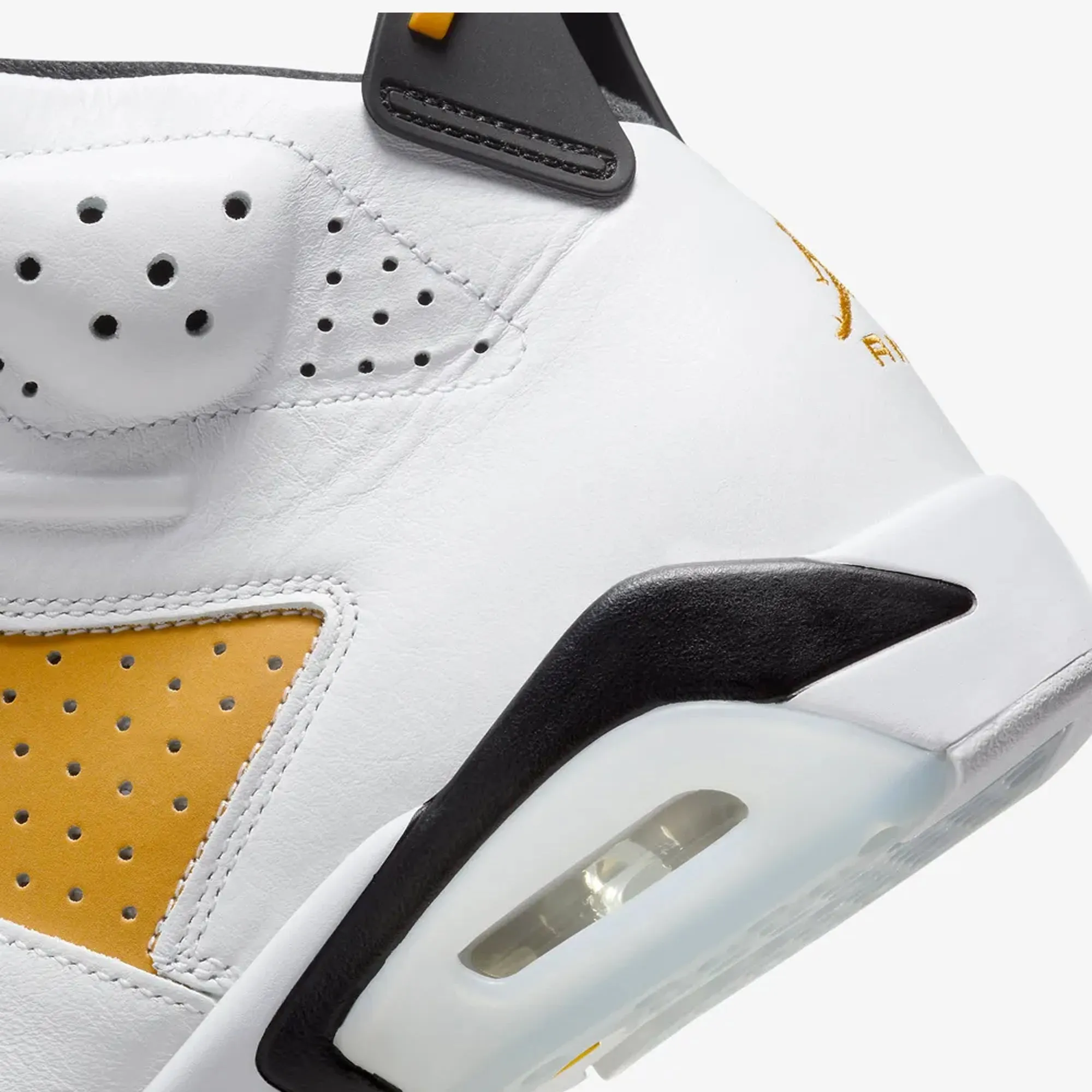 Jordan | AIR JORDAN 6 RETRO  { WHITE/YELLOW OCHRE-BLACK