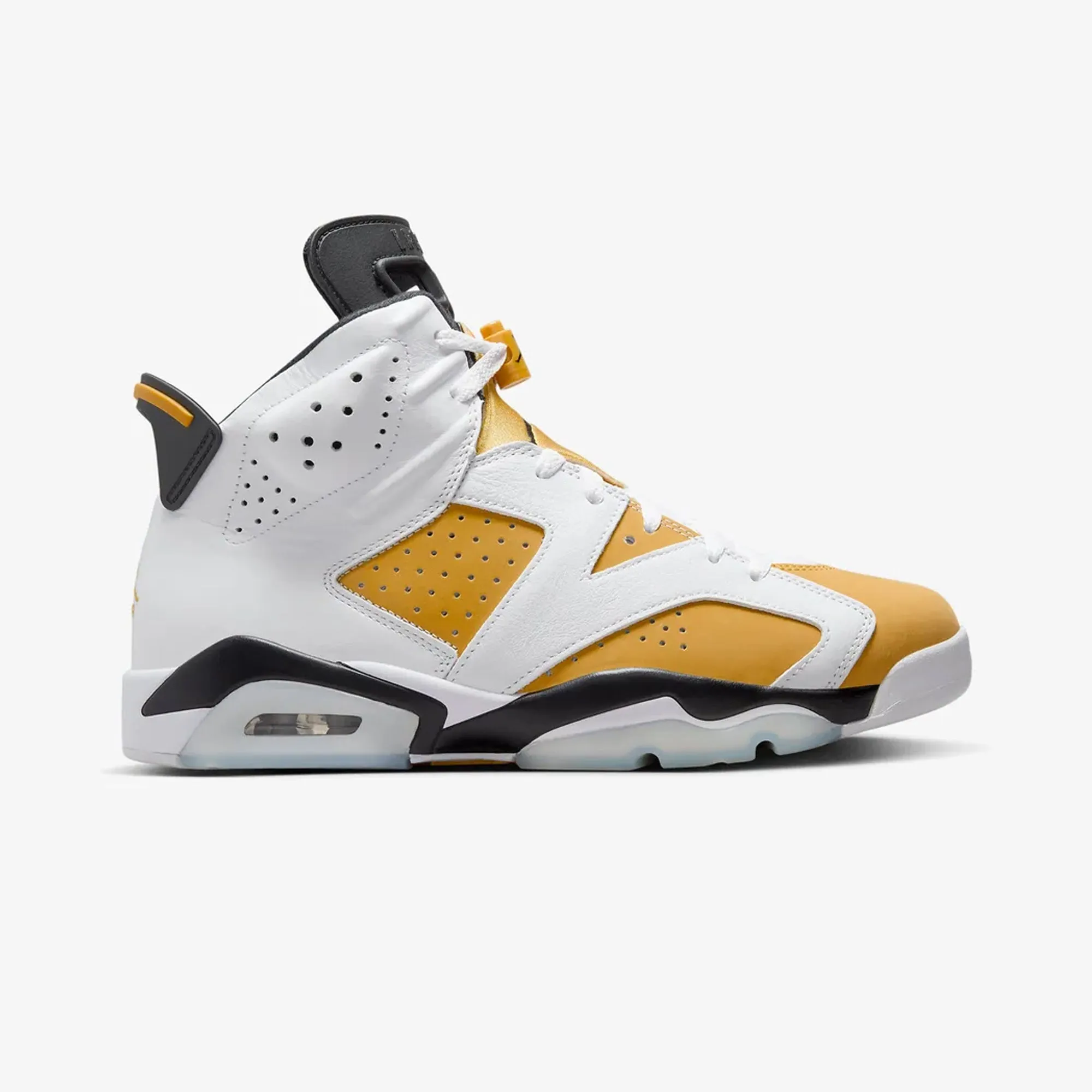 Jordan | AIR JORDAN 6 RETRO  { WHITE/YELLOW OCHRE-BLACK