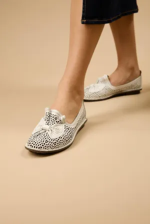 Kalf Leather White