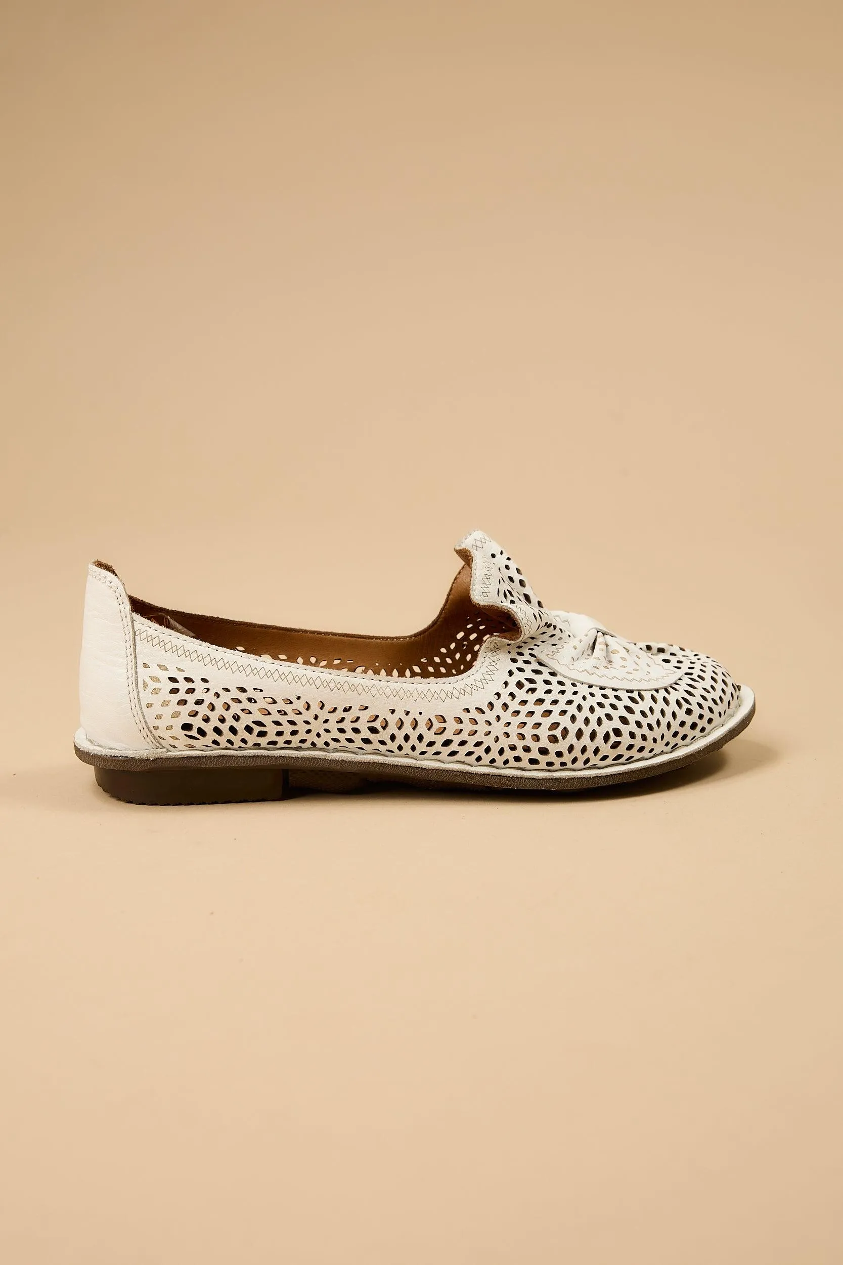 Kalf Leather White
