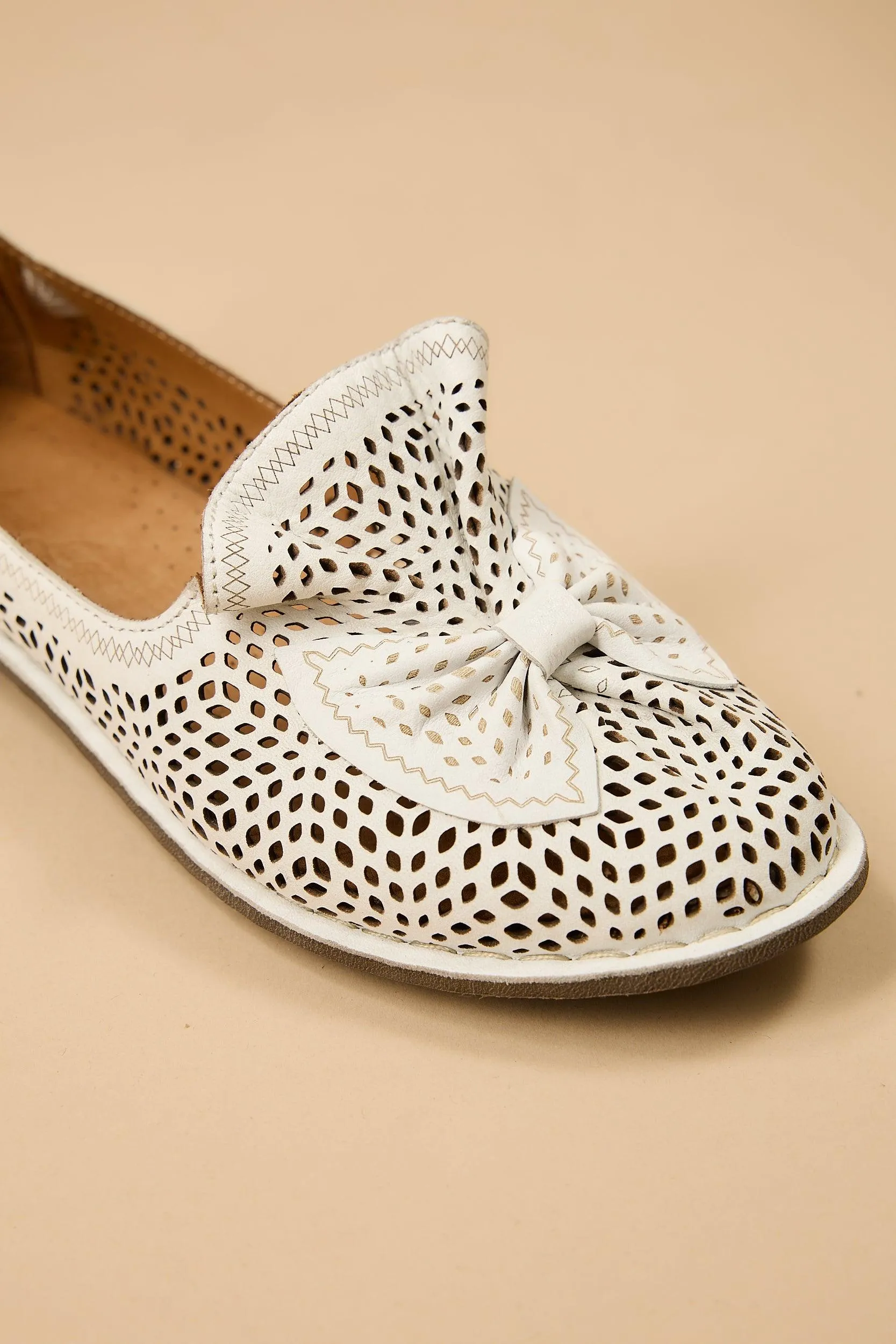 Kalf Leather White
