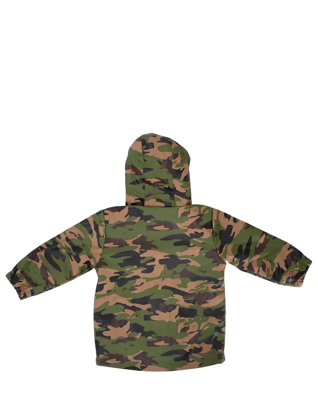 Kids' Camo Raincoat  Adventure-Ready Protection