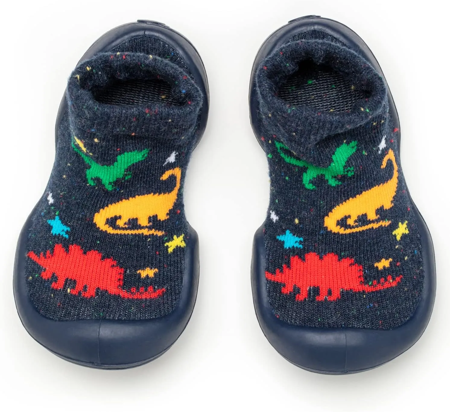Komuello Toddler Boy Shoes, Premium Materials, Breathable, Washable, Non-Slip, Stay-On, Durable, Cotton Socks with Air Pocket Cushion for Indoor and Outdoor - BPA Free Toddler Shoes for Boys