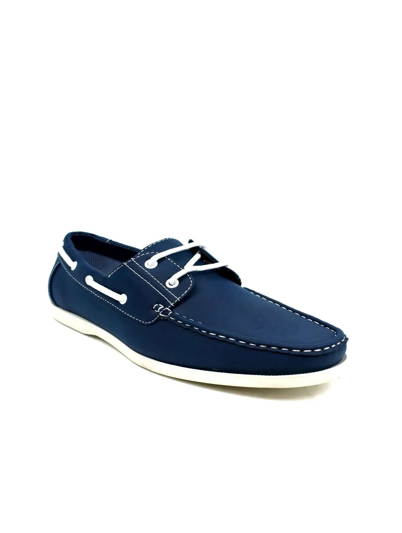 Lace Boat Shoes Navy