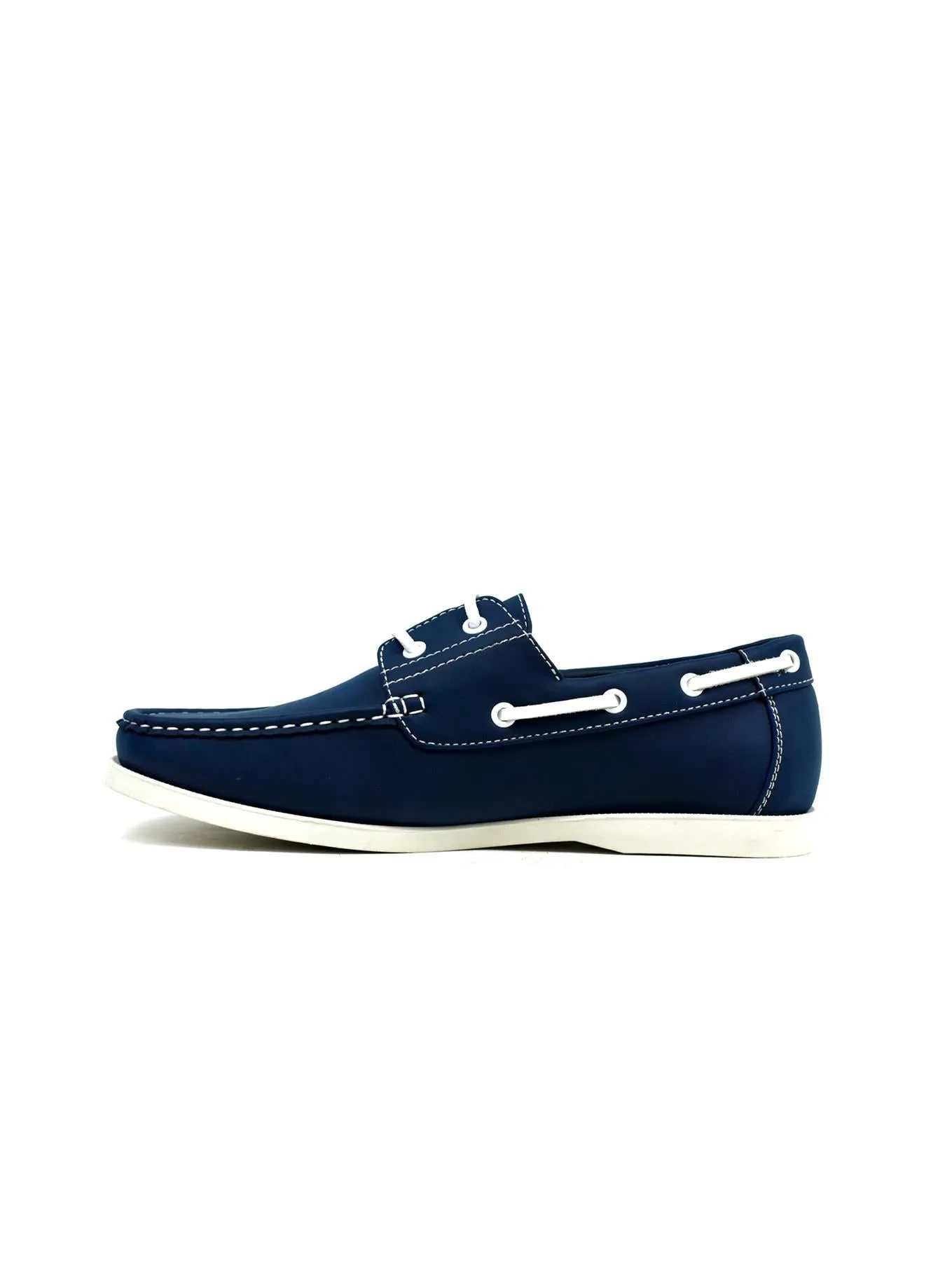 Lace Boat Shoes Navy
