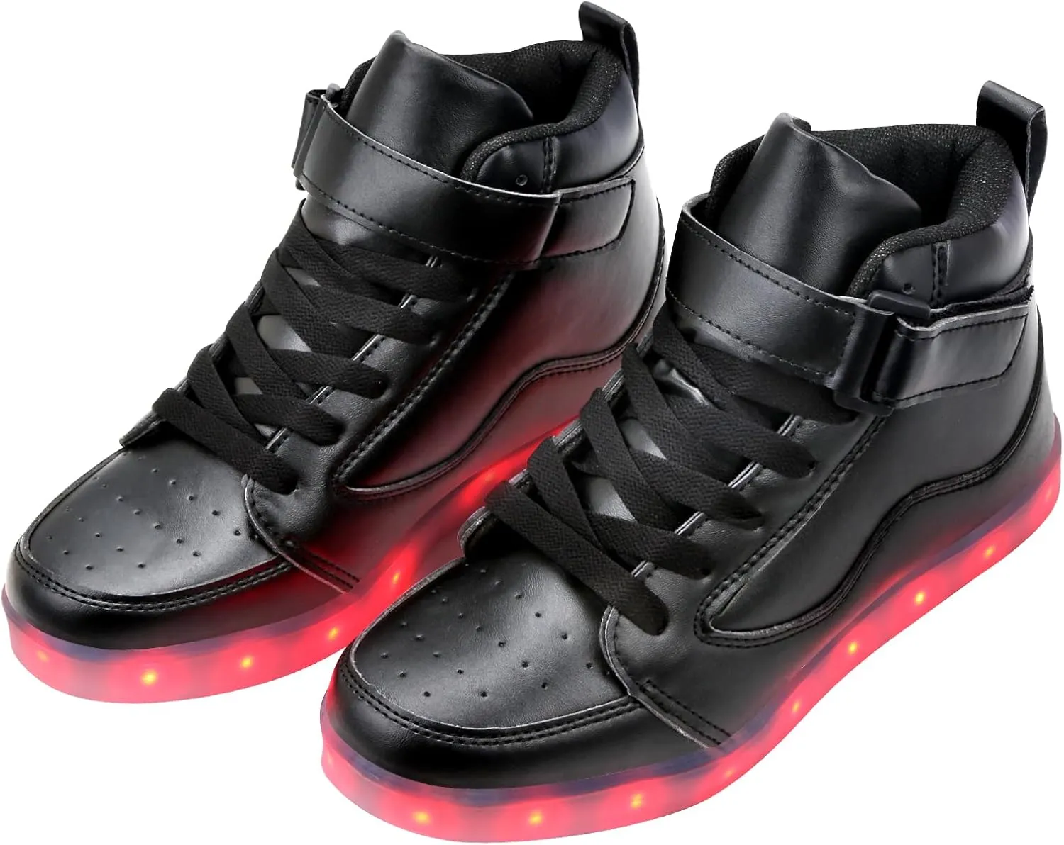 Light Up Shoes Men Women LED Shoes USB Charging Adult High Top LED Sneakers Glow in The Dark Footwear for Dancing Party Festivals Festivals