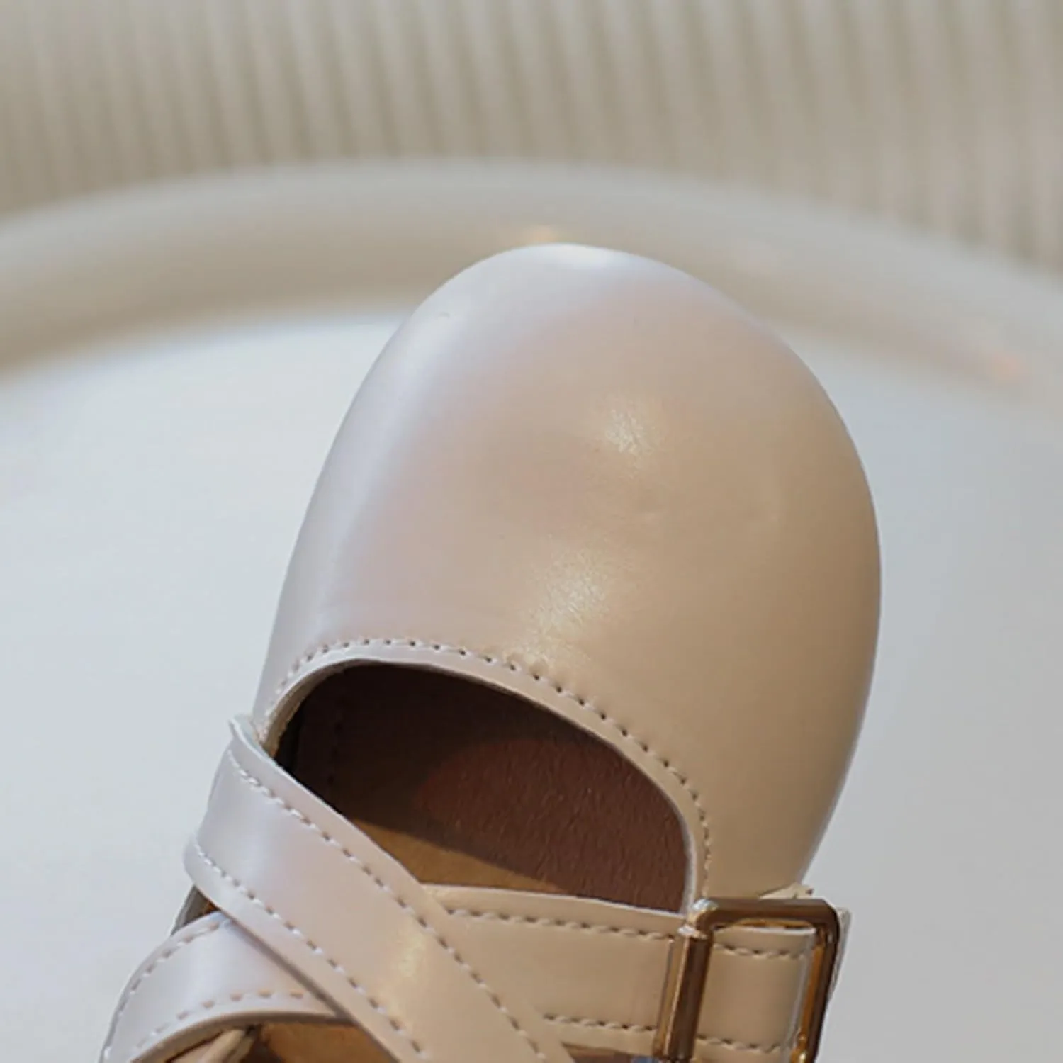 Little Girls Mary Jane School Uniform Shoes Buckle Strap Dress Flats Moccasins Toddler Princess Girls Dress Shoes