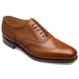 Loake Buckingham Brown Oxford Brogue Shoes
