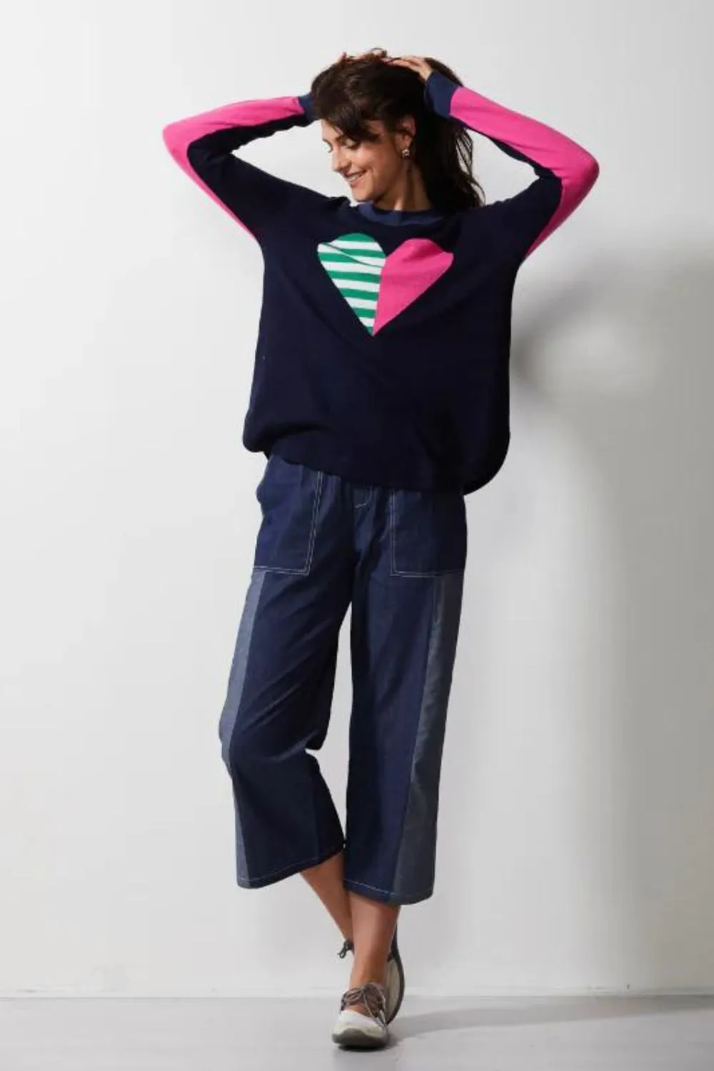 Love Lineup Jumper | Marine