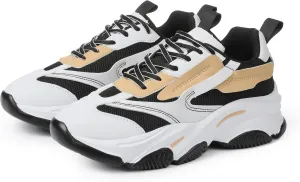 Lyrisiphy Womens Sneakers Running Shoes Steel Toe Slip On Platform Shoes Athletic Walking Shoes Workout Shoes Non Slip Trainers Casual Tennis Shoes Time Off Sneakers