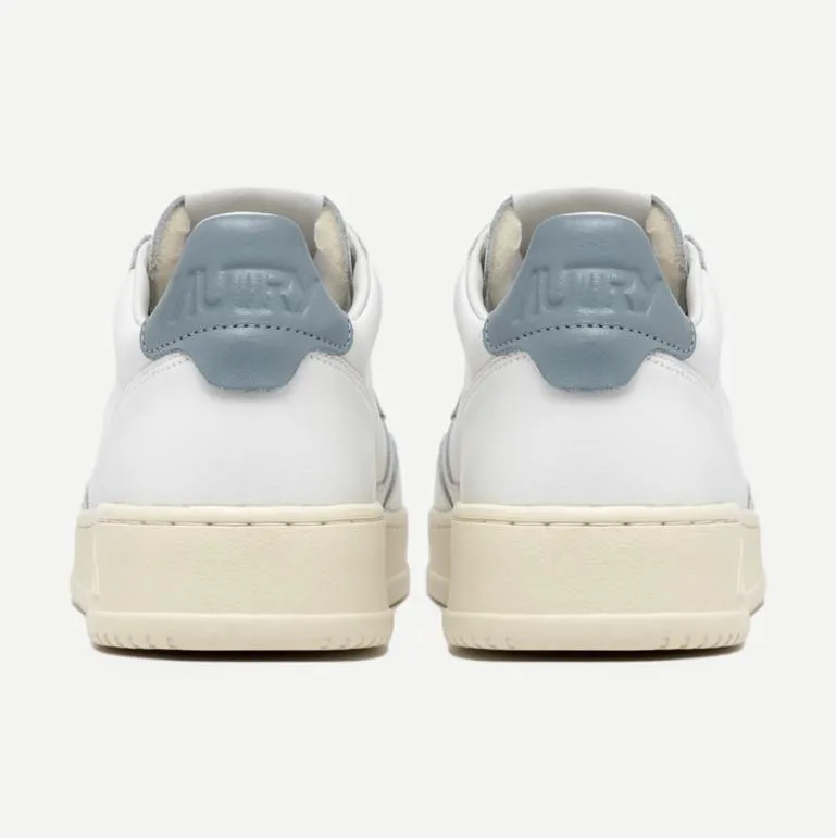 Medalist Low Wom - Leather/Leather White/SLV Blue