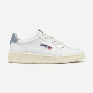 Medalist Low Wom - Leather/Leather White/SLV Blue