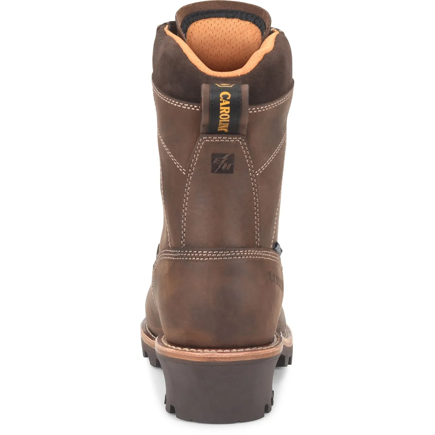 Men's 8 inch Birch Composite Toe Logger Work Boots CA7522