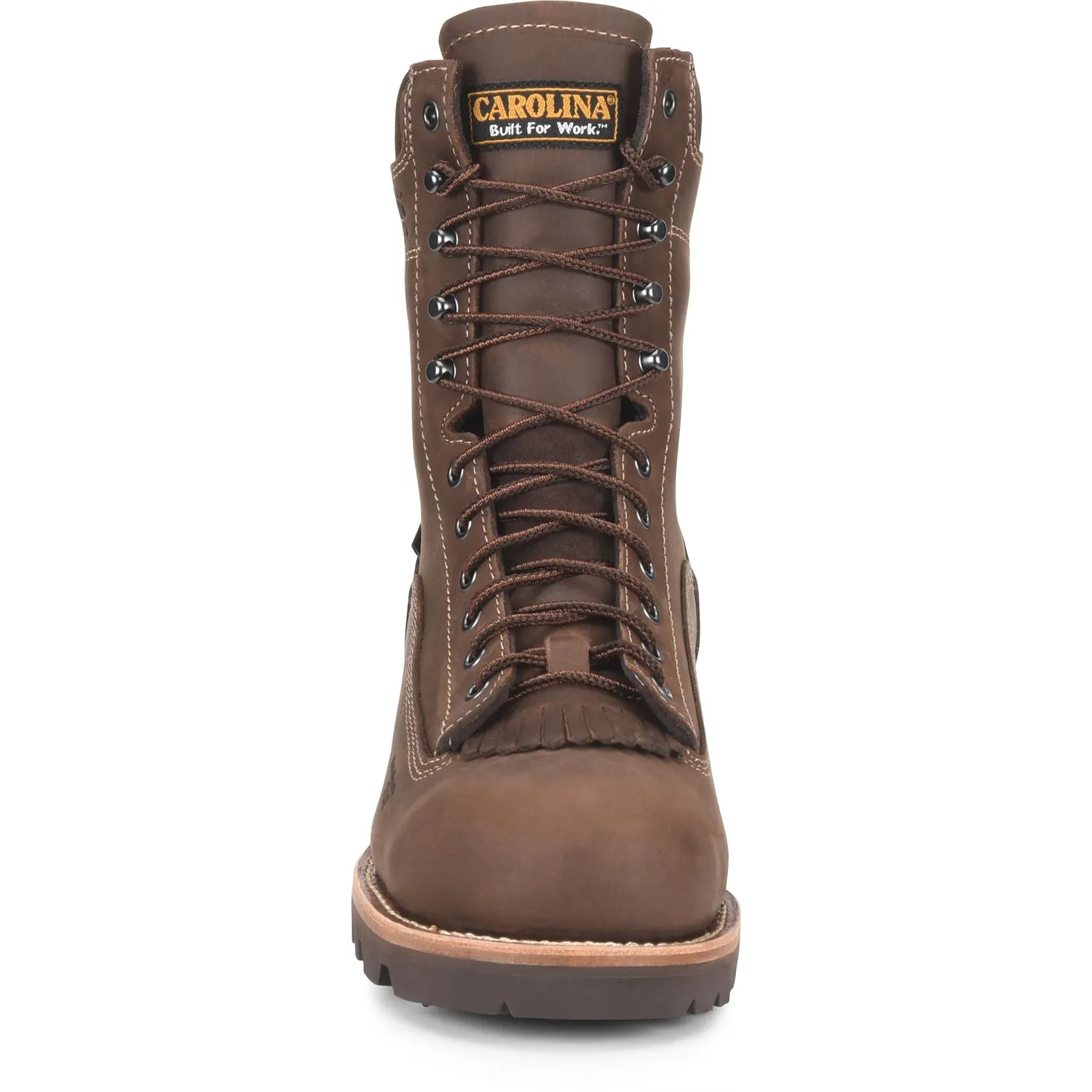 Men's 8 inch Birch Composite Toe Logger Work Boots CA7522