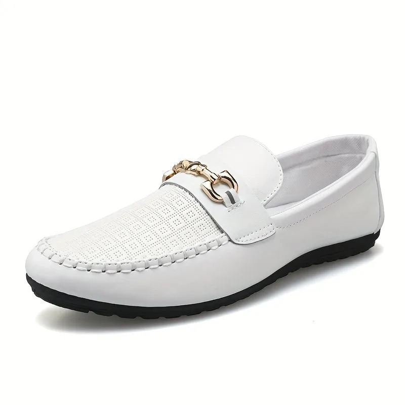 Mens UltraLightweight Loafers Timeless Comfort | White Caramel Color Black