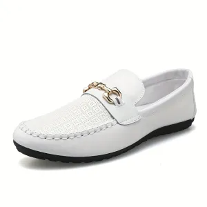 Mens UltraLightweight Loafers Timeless Comfort | White Caramel Color Black