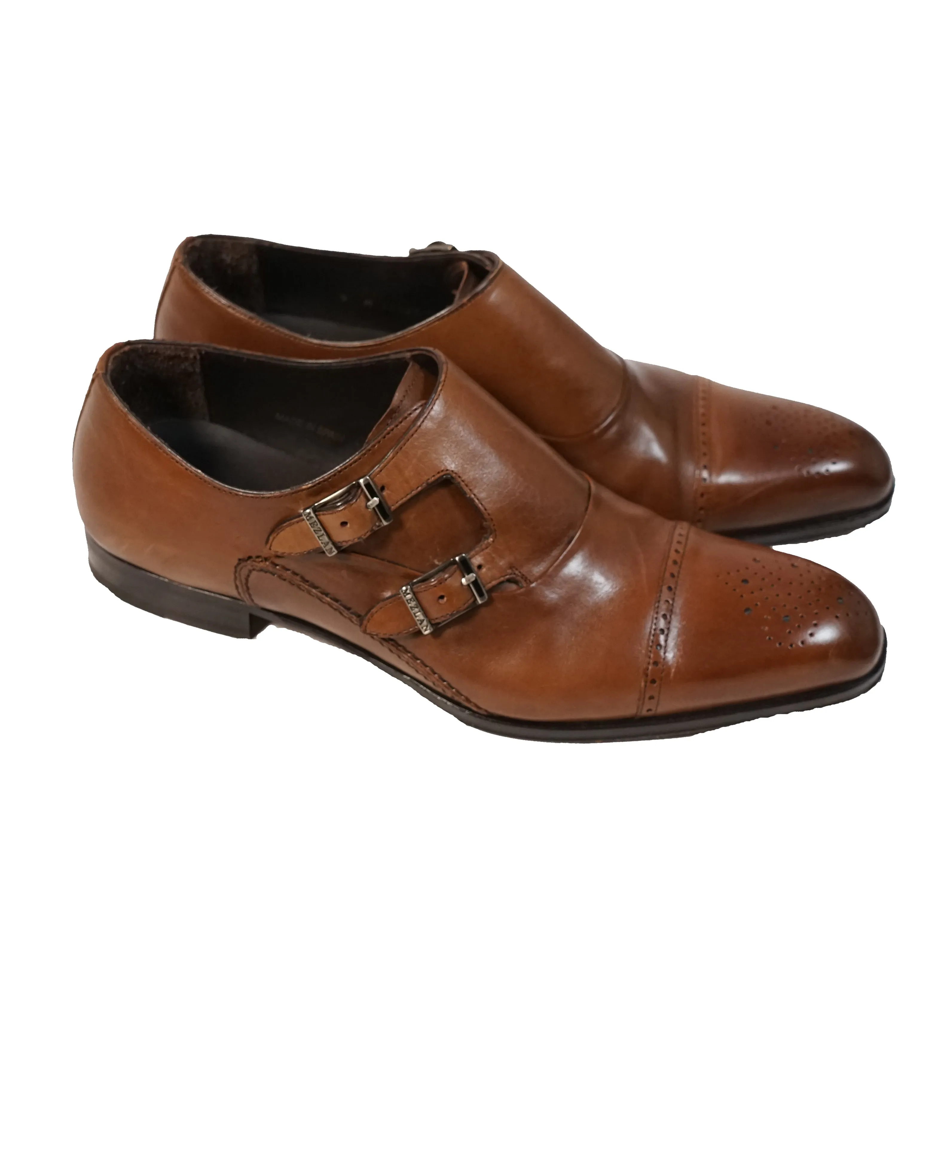 MEZLAN - Double Monk Strap Loafers - 9