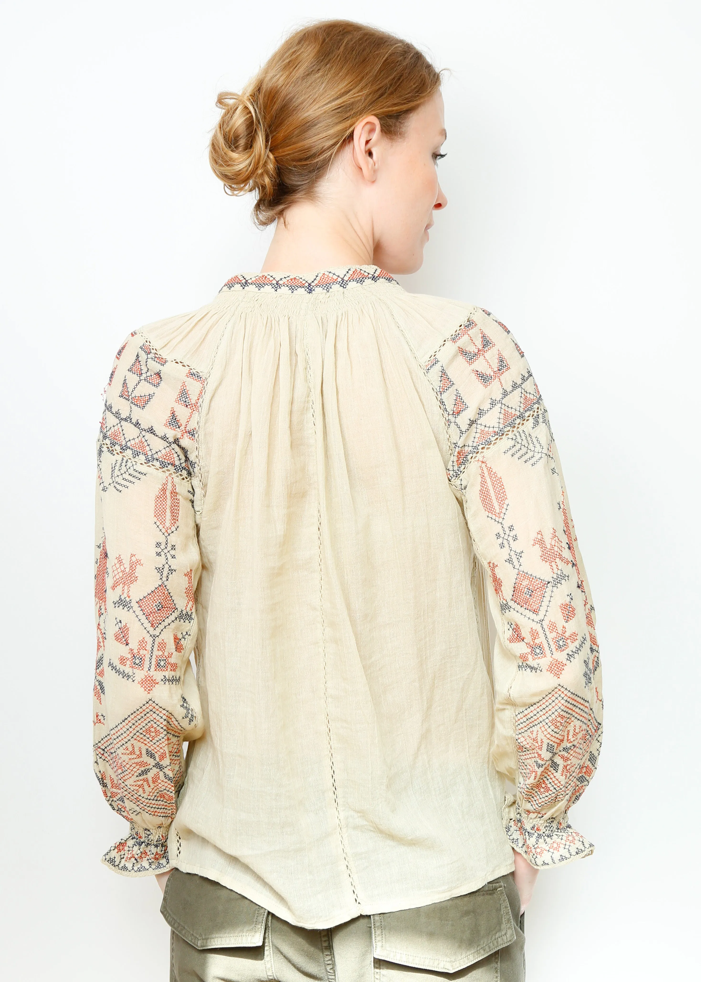 MH Marthe Blouse in Creme Sauvage