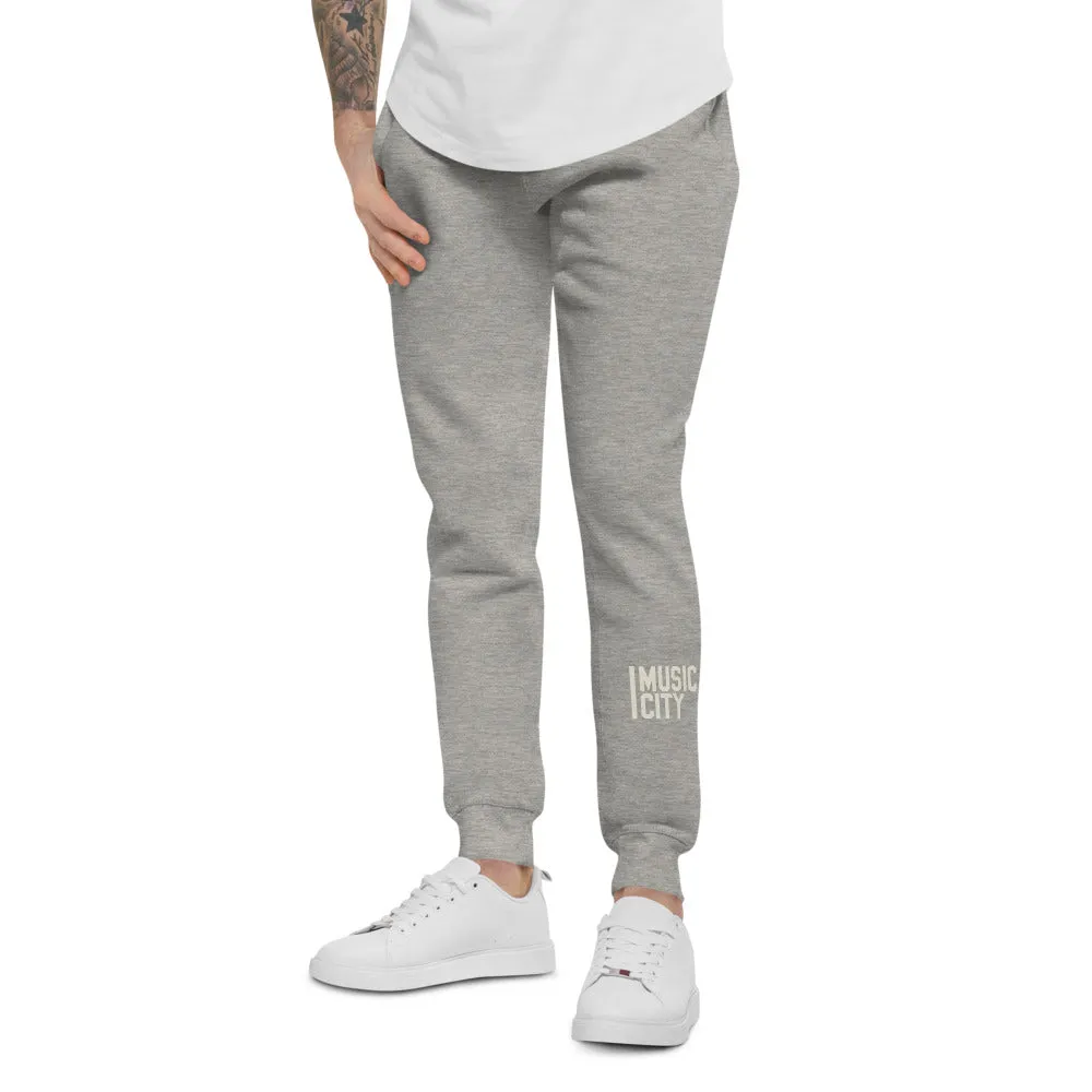 Music City Unisex fleece sweatpants
